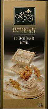 Eszterházy csokoládé tábla 