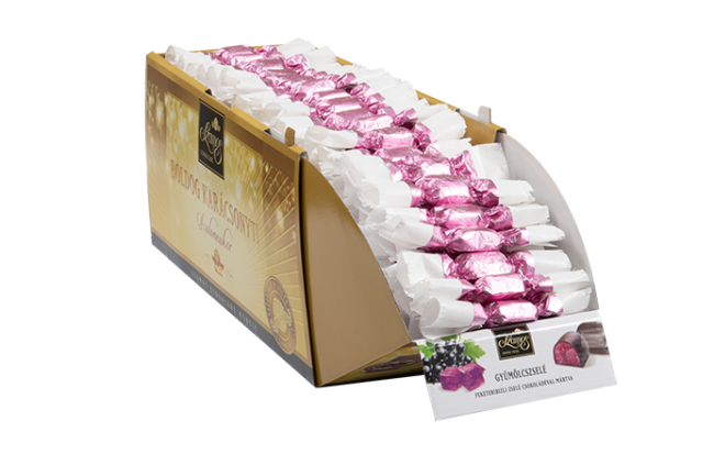 AKCIÓ! - Gyümölcszselé szaloncukor Feketeribizlis  2kg