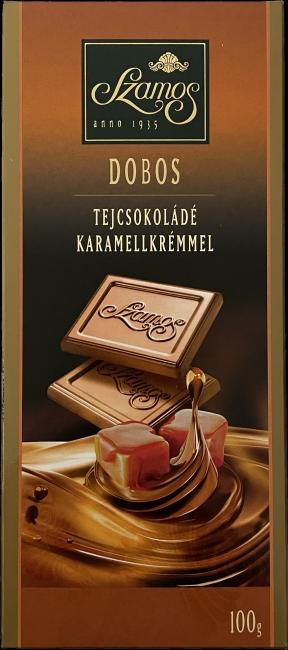 Dobos tejcsokoládé tábla