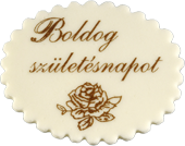   Boldog születésnapot! - ovális