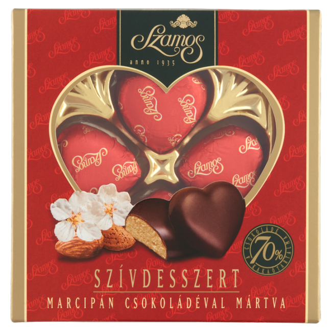 Szívdesszert díszdoboz 50g