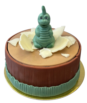 Figura torta - Dino