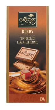 Dobos tejcsokoládé tábla