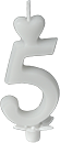 Számgyertya 5-ös