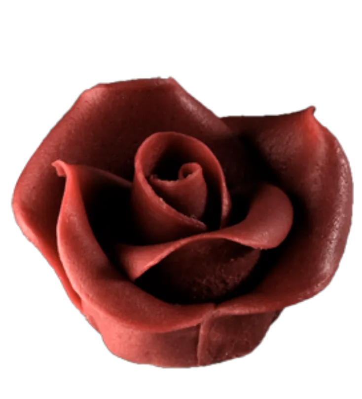 Nagy rózsa borvörös