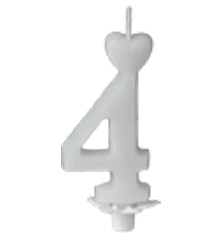 Számgyertya 4-es