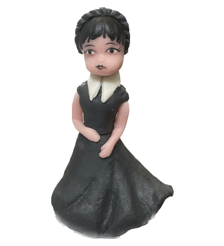 Fekete ruhás lány 60g